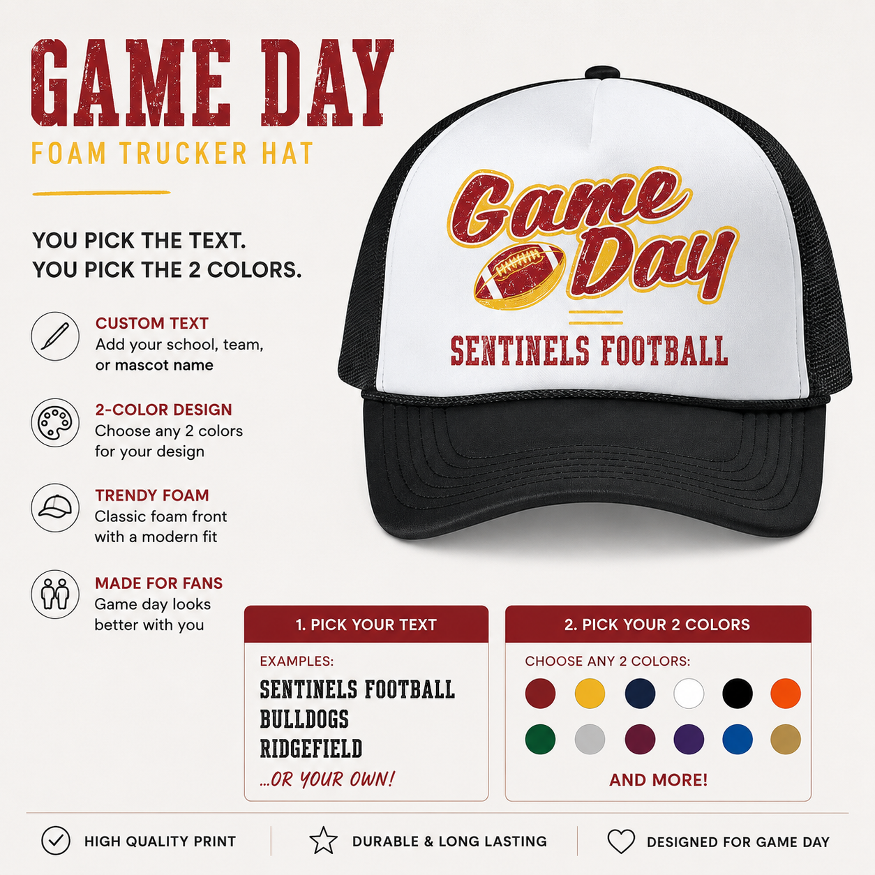 Gameday Foam Trucker Hat