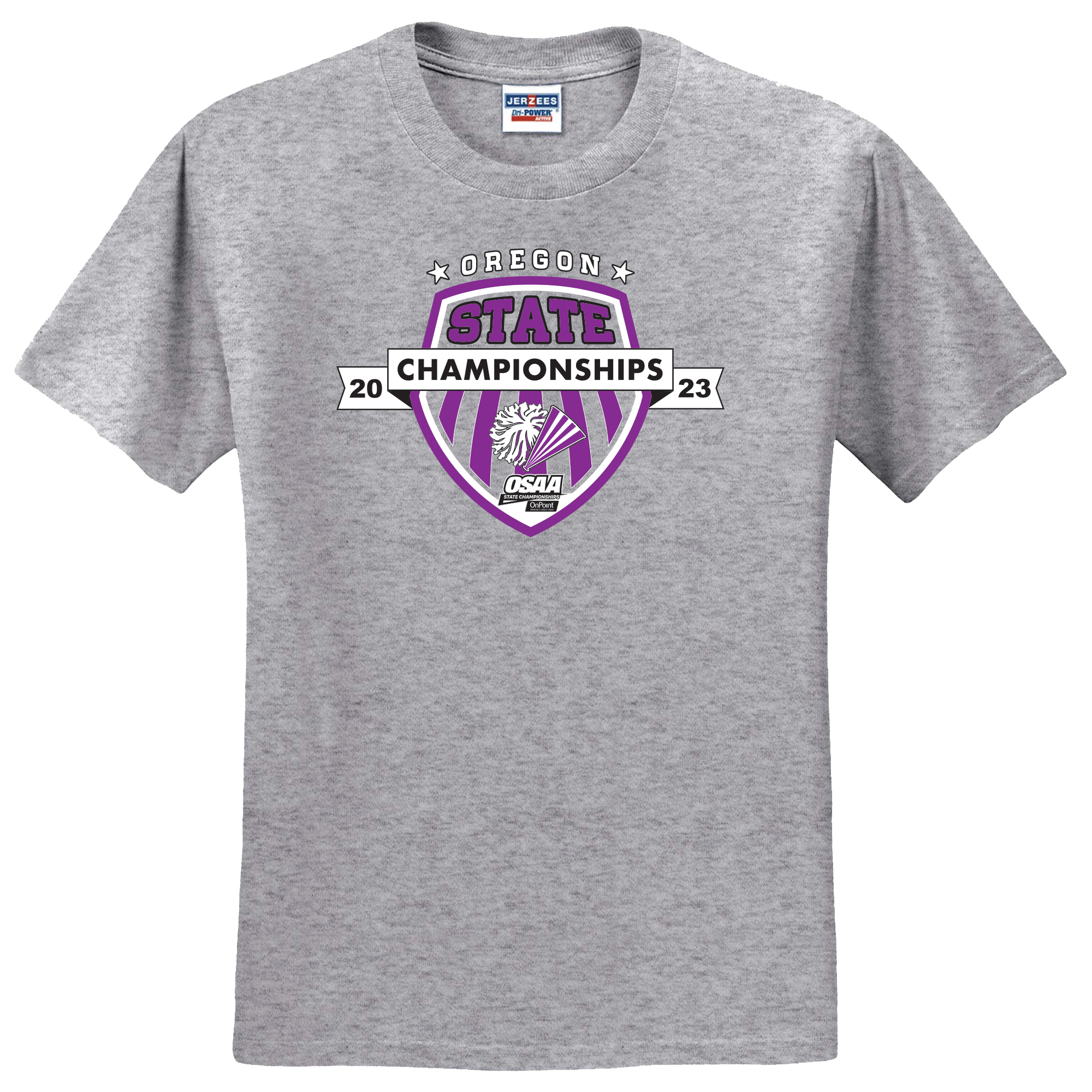 Short Sleeve - OSAA 2022-2023 State Championships - Light Grey