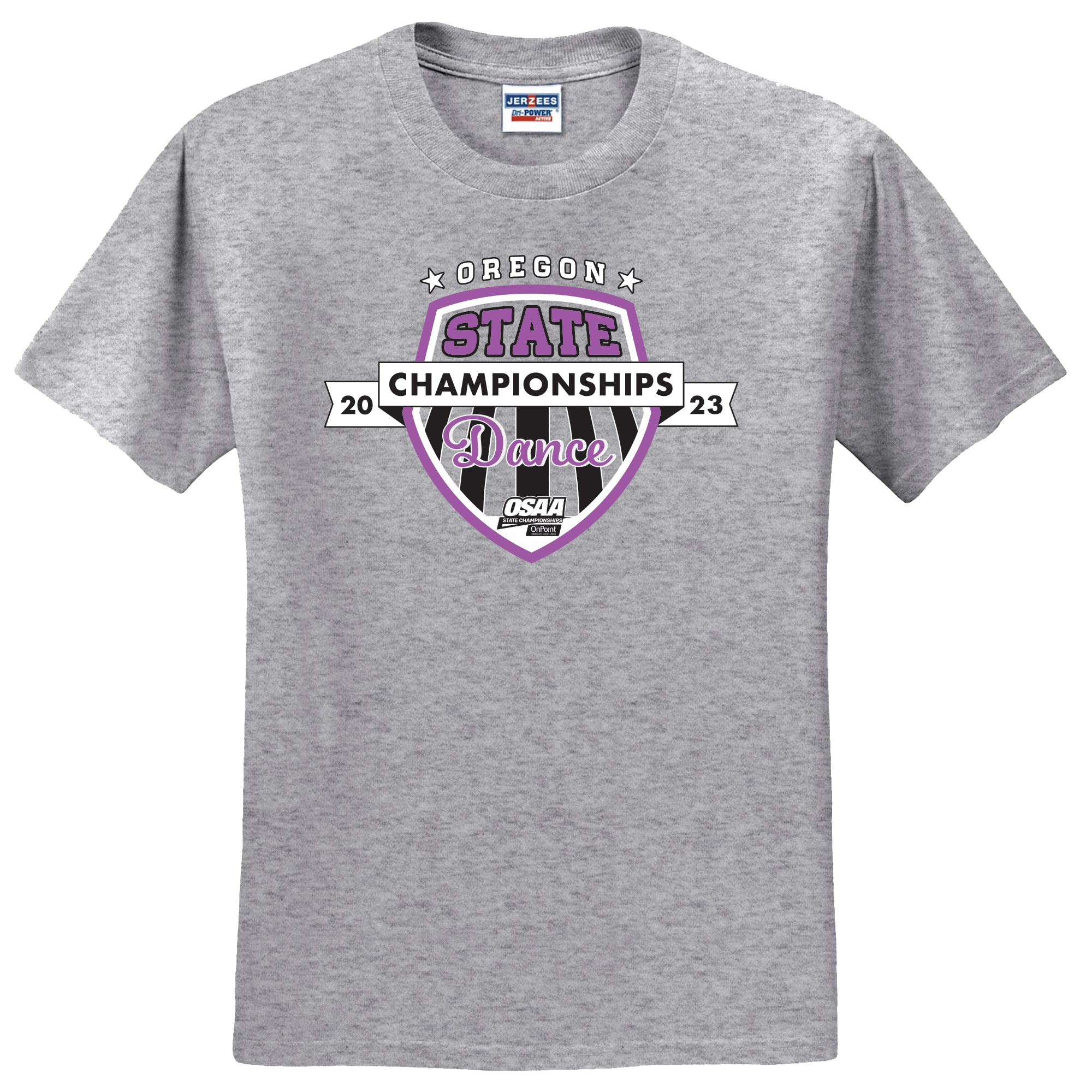 Short Sleeve - OSAA 2022-2023 State Championships - Light Grey