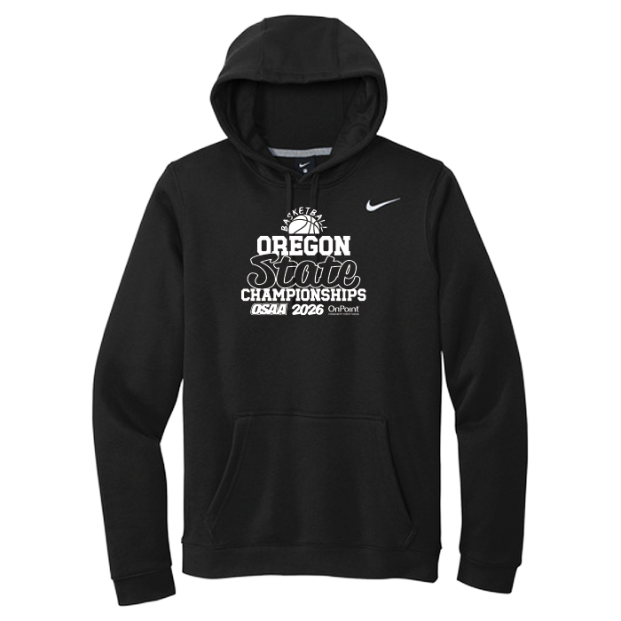 Nike Hoodies - OSAA 2026 State Basketball - Black