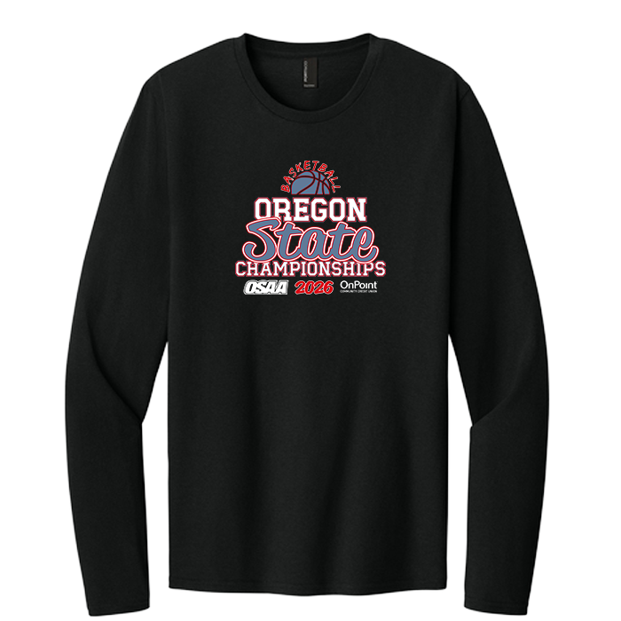 Long Sleeve - OSAA 2026 State Basketball - Black