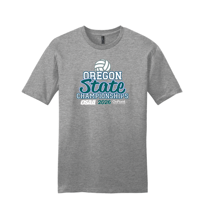 Short Sleeve - OSAA 2026 State Volleyball - Grey Frost