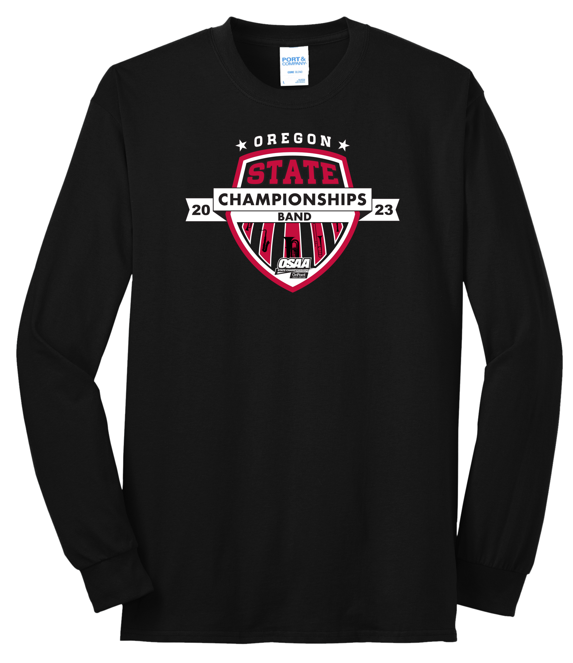 Long Sleeve - OSAA 2022-2023 State Championships - Black