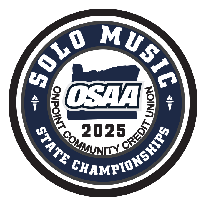 Patch - OSAA 2024-2025 State Championships - Blue/White