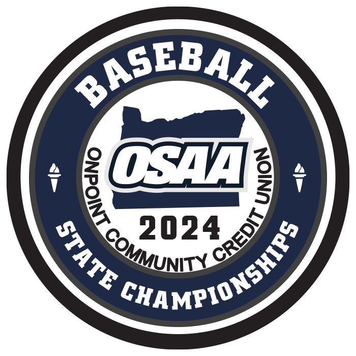 Patch - OSAA 2023-2024 State Championships - Blue/White