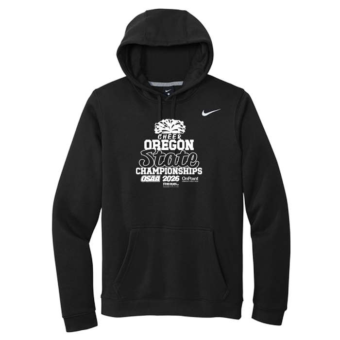 Nike Hoodies - OSAA State Cheerleading 2026 - Black