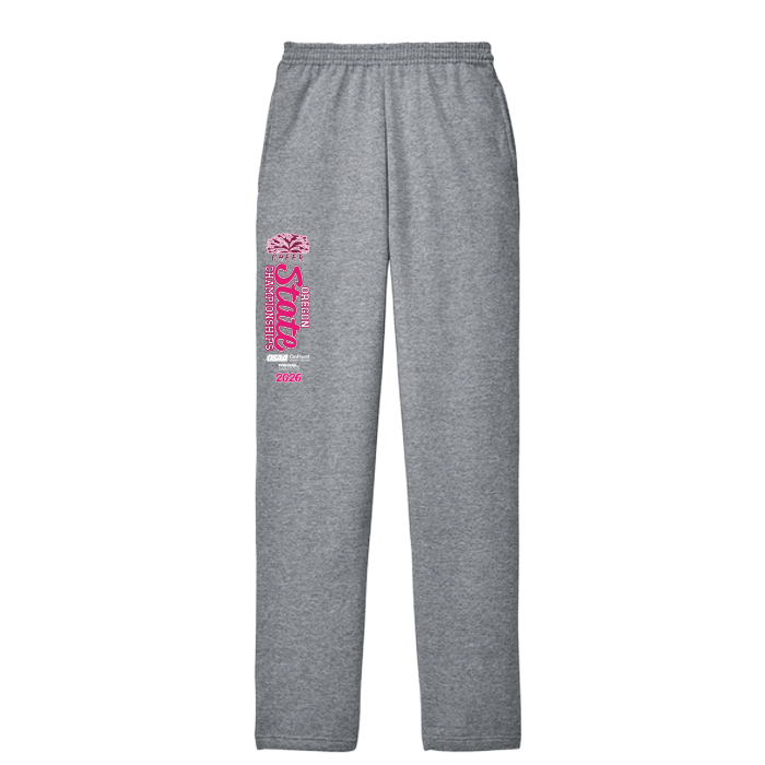 Sweatpants - OSAA State Cheerleading 2026 - Athletic Heather