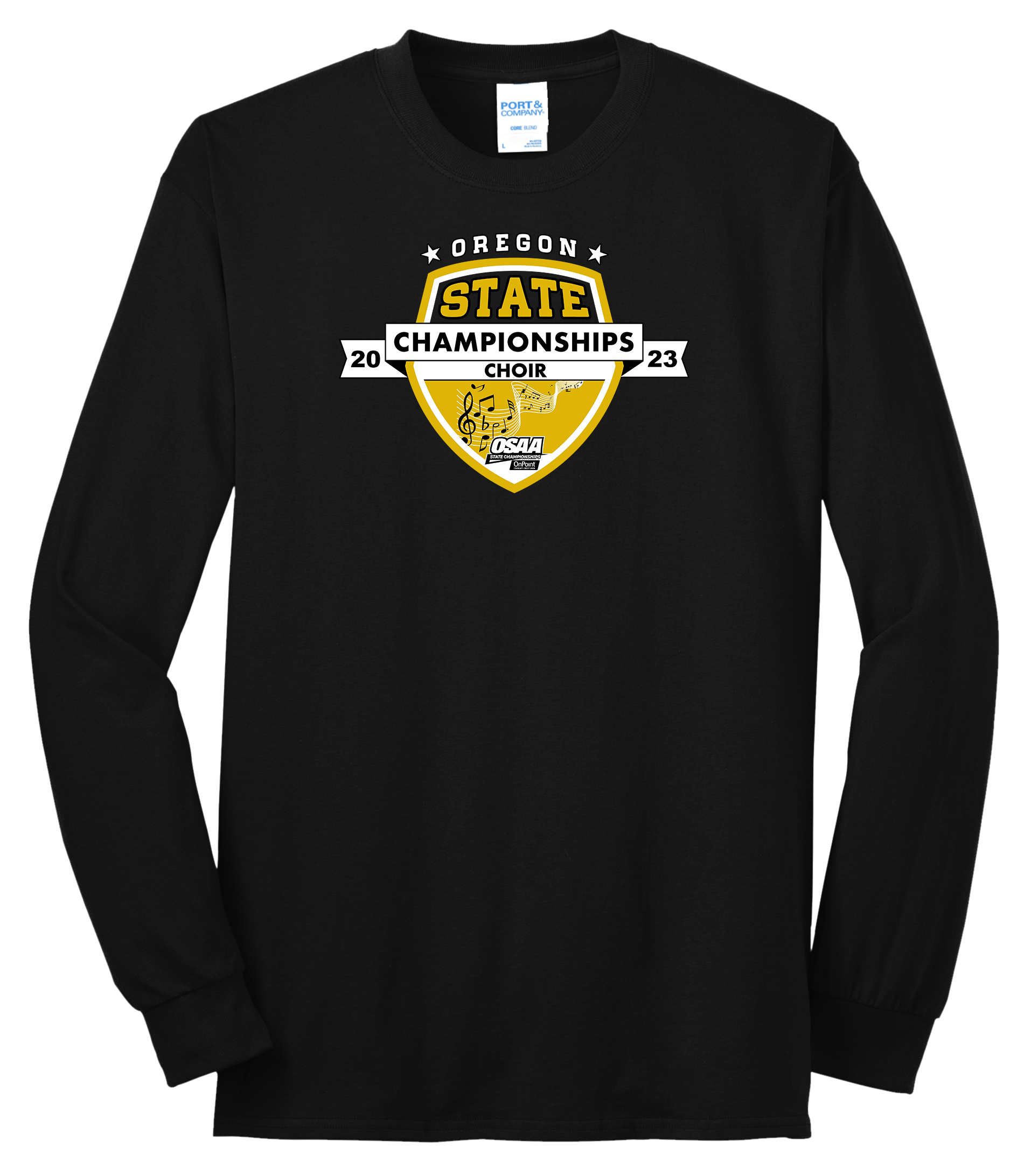 Long Sleeve - OSAA 2022-2023 State Championships - Black