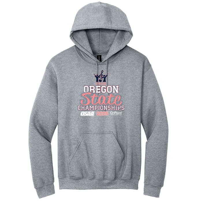 Hoodie - OSAA 2026 State Choir - Athletic Heather