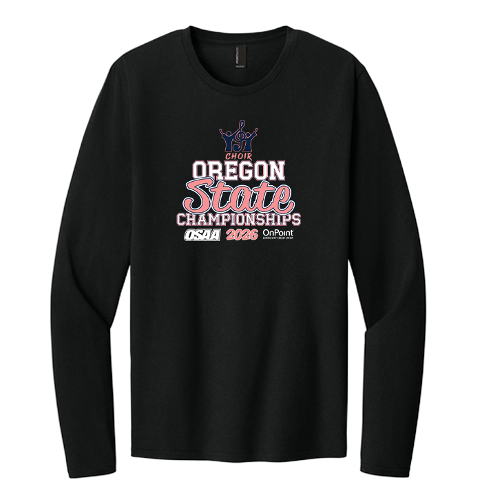 Long Sleeve - OSAA 2026 State Choir - Black