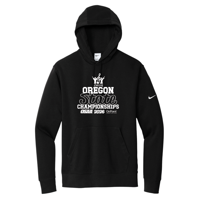 Nike Hoodies - OSAA 2026 State Choir - Black