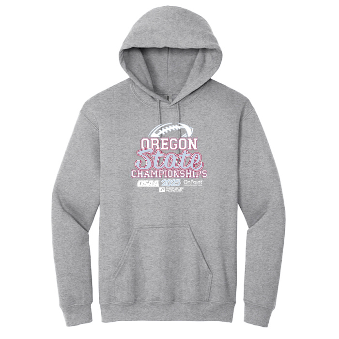 Hoodie - OSAA 2025 State Football - Athletic Heather