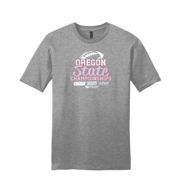 Short Sleeve - OSAA 2025 State Football - Grey Frost