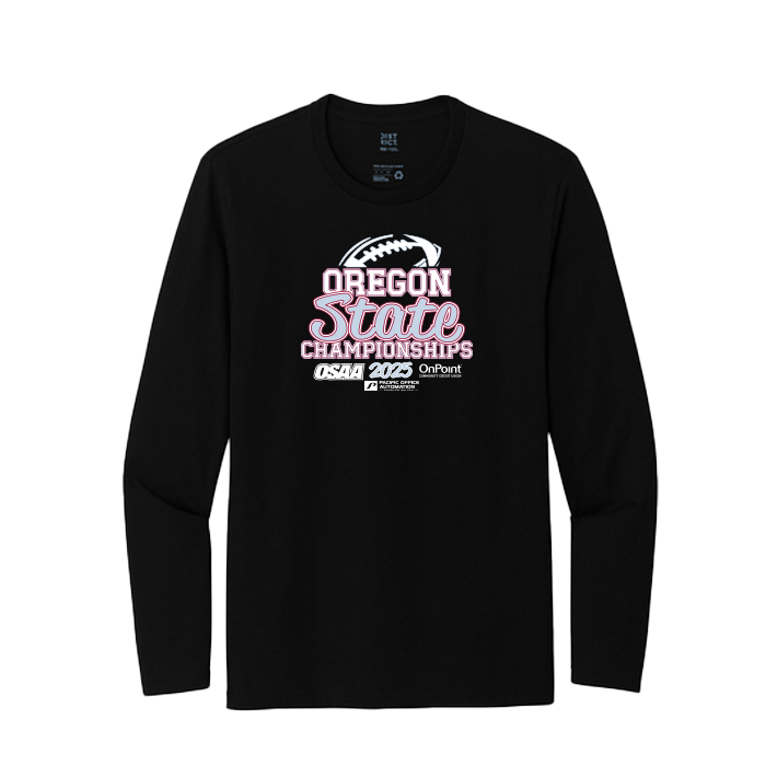 Long Sleeve - OSAA 2025 State Football - Black