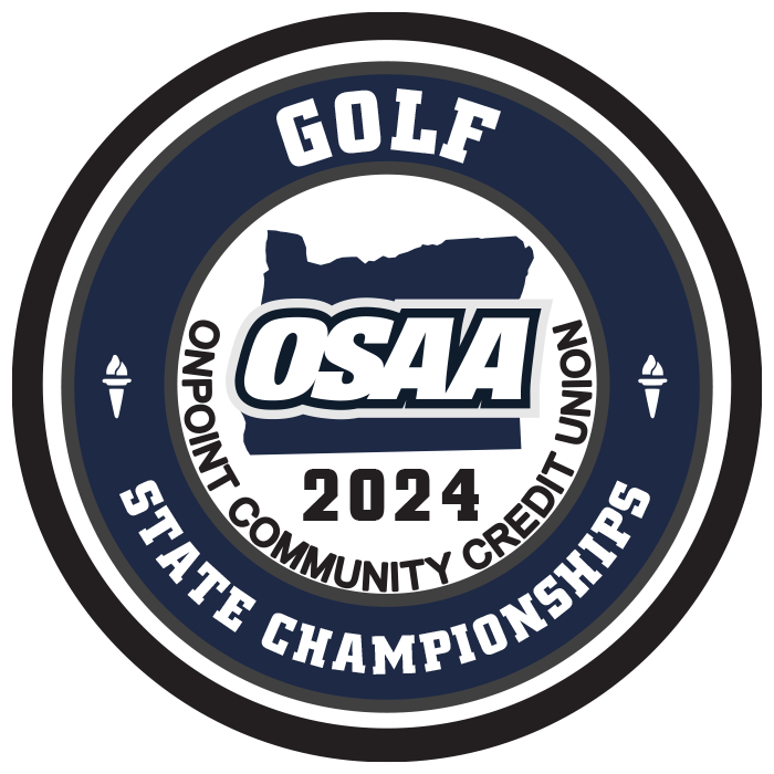 Patch - OSAA 2023-2024 State Championships - Blue/White
