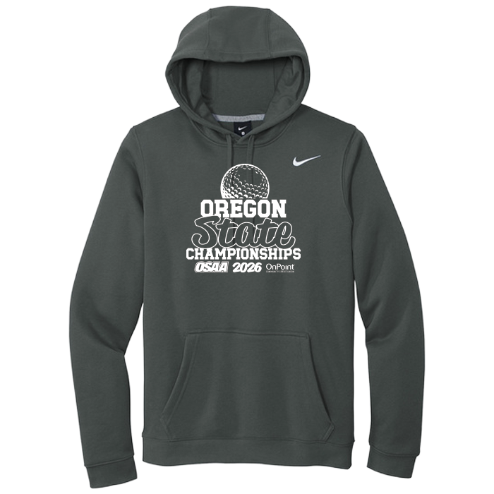 Nike Hoodie - OSAA 2026 State Golf - Anthracite