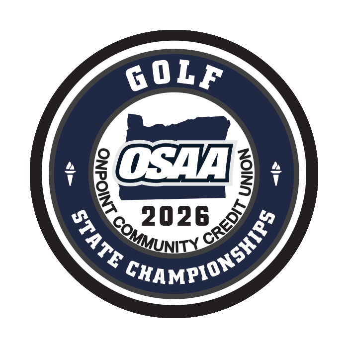 Patch - OSAA 2026 State Golf - Blue/White