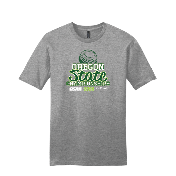 Short Sleeve - OSAA 2026 State Golf - Grey Frost