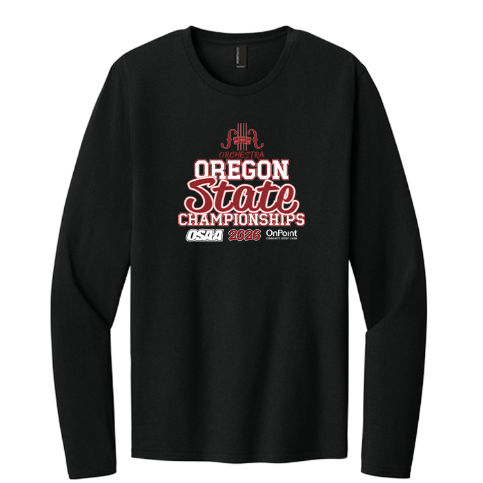 Long Sleeve - OSAA 2026 State Orchestra - Black