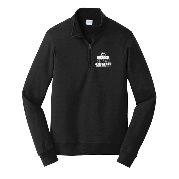 Fleece 1/4 Zip - OSAA 2026 State Orchestra - Black
