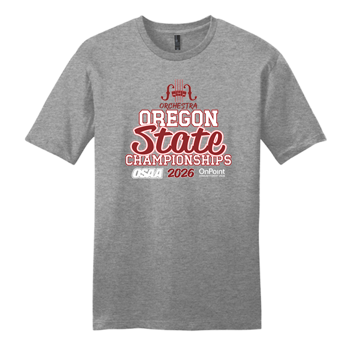Short Sleeve - OSAA 2026 State Orchestra - Grey Frost