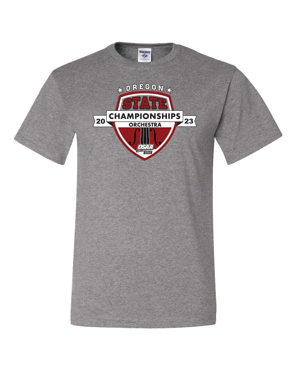 Short Sleeve - OSAA 2022-2023 State Championships - Light Grey