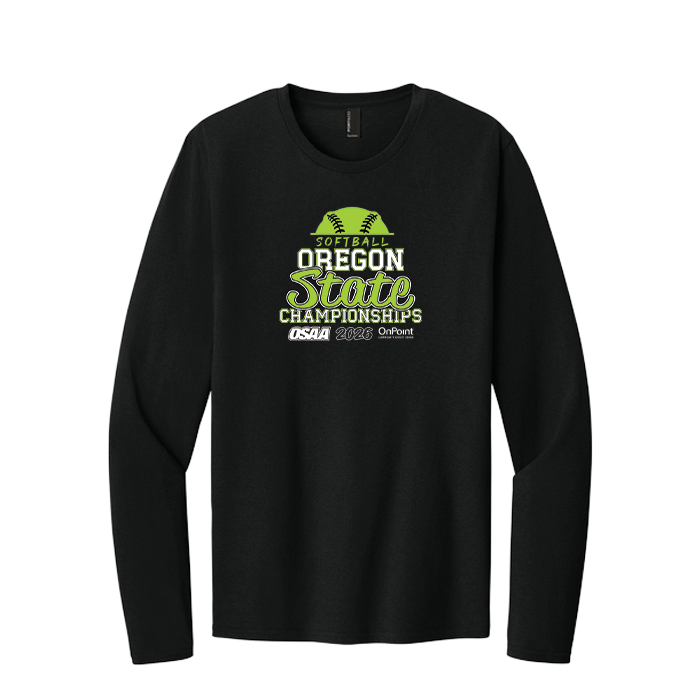 Long Sleeve - OSAA 2026 State Softball - Black