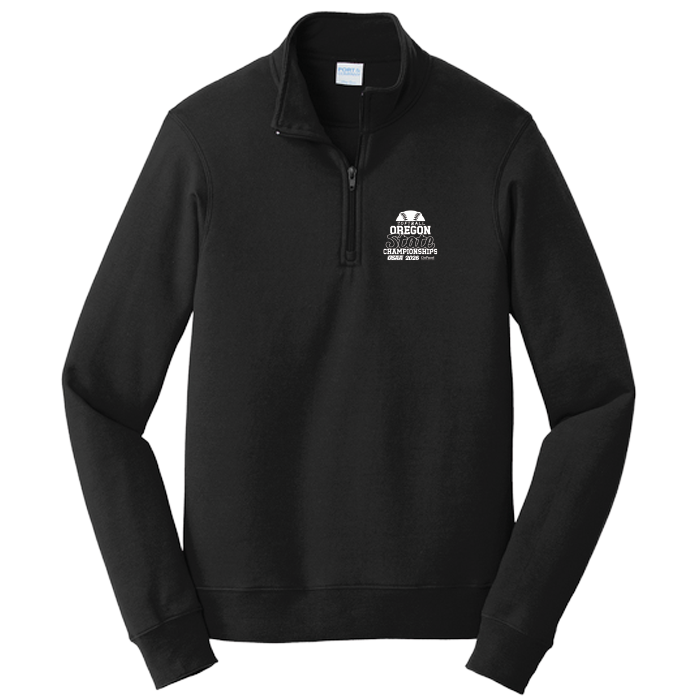 Fleece 1/4 Zip - OSAA 2026 State Softball - Black