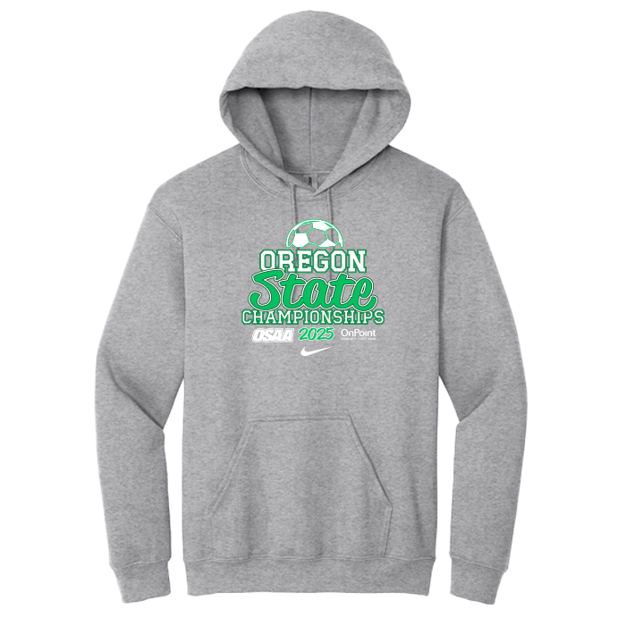 Hoodie - OSAA 2025 State Soccer - Grey