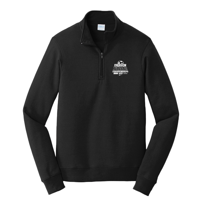 Fleece 1/4 Zip - OSAA 2025 State Soccer - Black