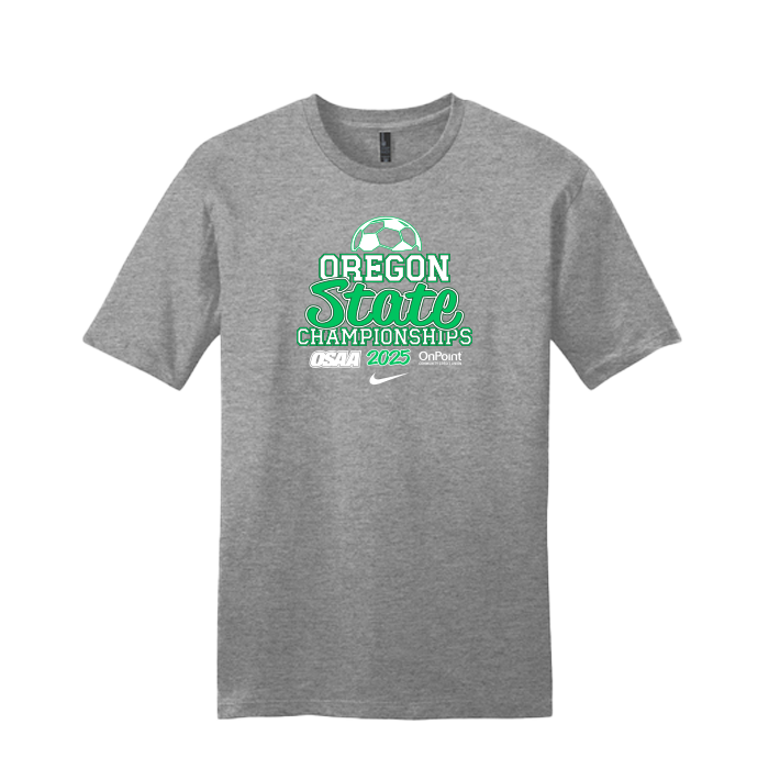 Short Sleeve - OSAA 2025 State Soccer - Grey Frost