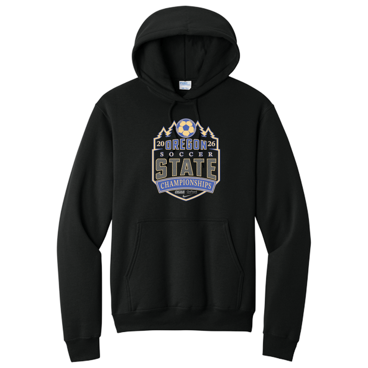 Hoodie - OSAA 2026 State Soccer - Black