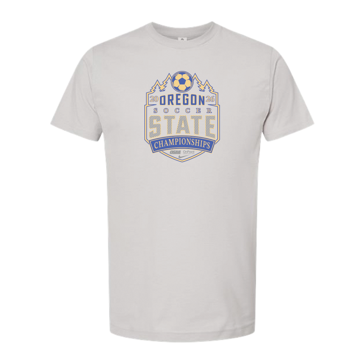 Short Sleeve - OSAA 2026 State Soccer - Silver