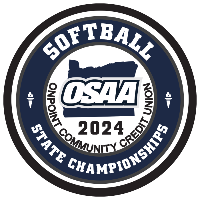 Patch - OSAA 2023-2024 State Championships - Blue/White