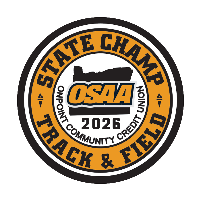 CHAMP Patch - OSAA 2026 State Track and Field