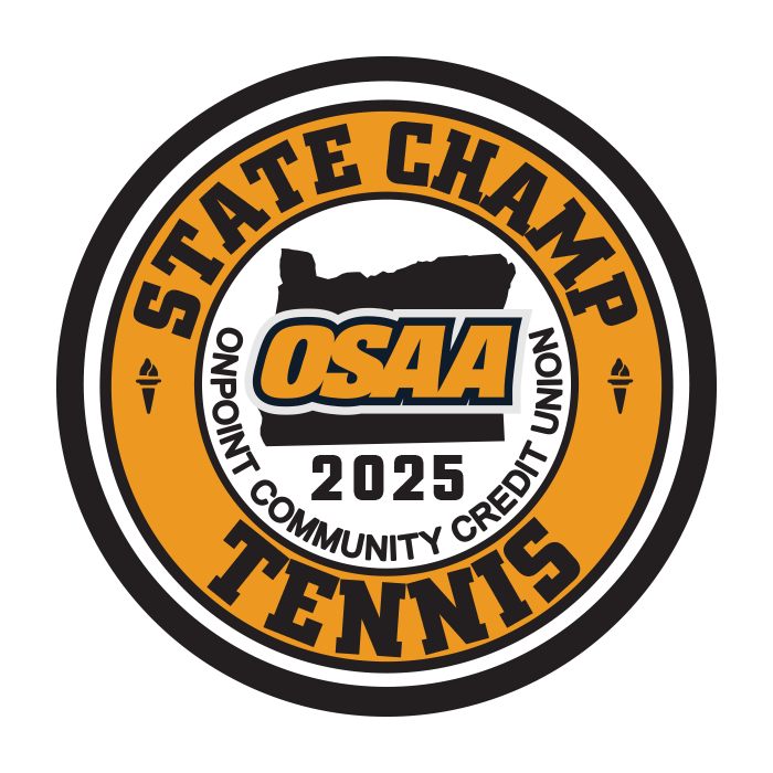 CHAMP Patch - OSAA 2024-2025 State Championships - Gold/Black