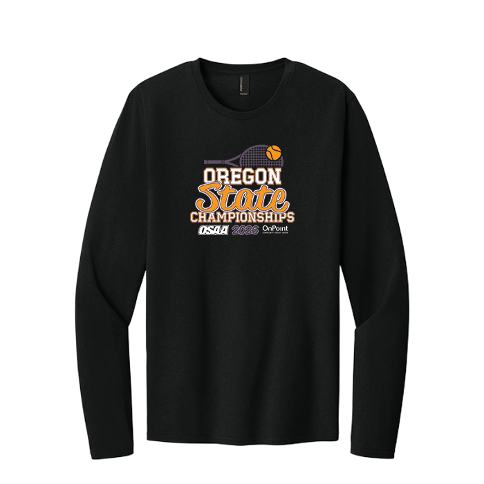 Long Sleeve - OSAA 2026 State Tennis - Black
