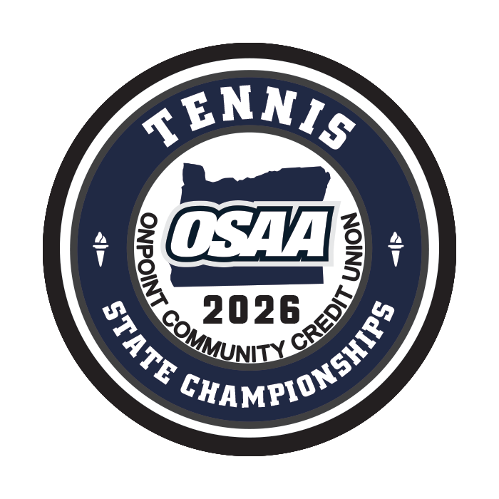 Patch - OSAA 2026 State Tennis -Blue/White