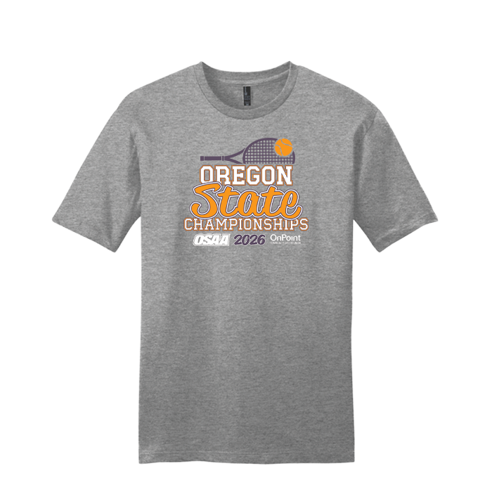 Short Sleeve - OSAA 2026 State Tennis - Grey Frost