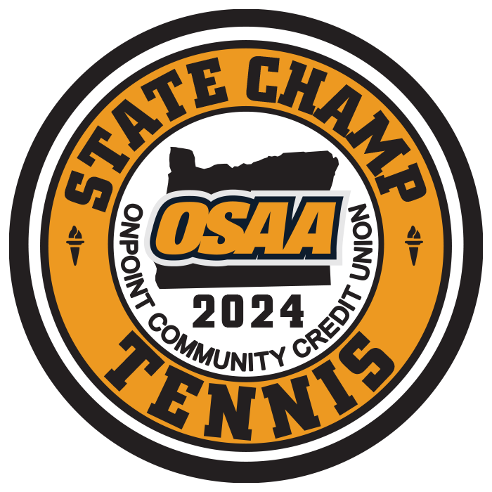 CHAMP Patch - OSAA 2023-2024 State Championships - Gold/Black