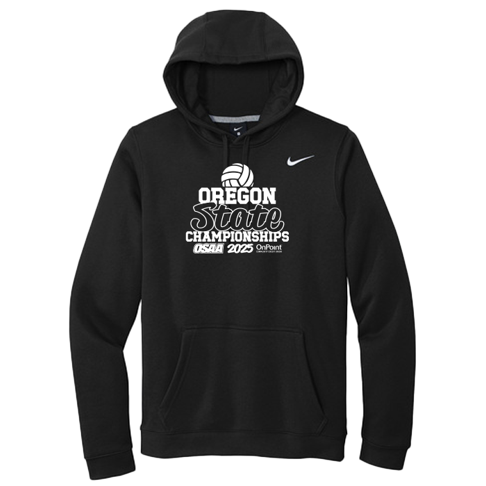 Nike Hoodie - OSAA 2025 State Volleyball - Black