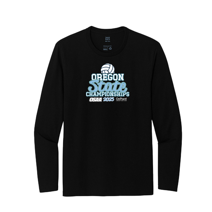 Long Sleeve - OSAA 2025 State Volleyball - Black