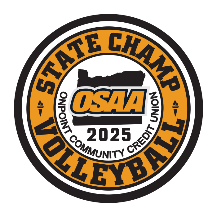 CHAMP Patch - OSAA 2025 State Volleyball