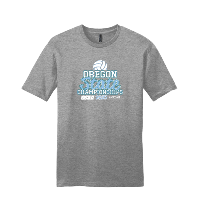 Short Sleeve - OSAA 2025 State Volleyball - Grey Frost
