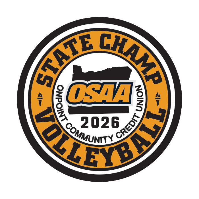 CHAMP Patch - OSAA 2026 State Volleyball