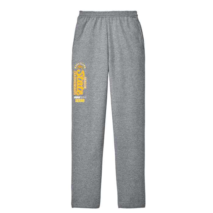 Sweatpants - OSAA 2026 State Wrestling - Athletic Heather