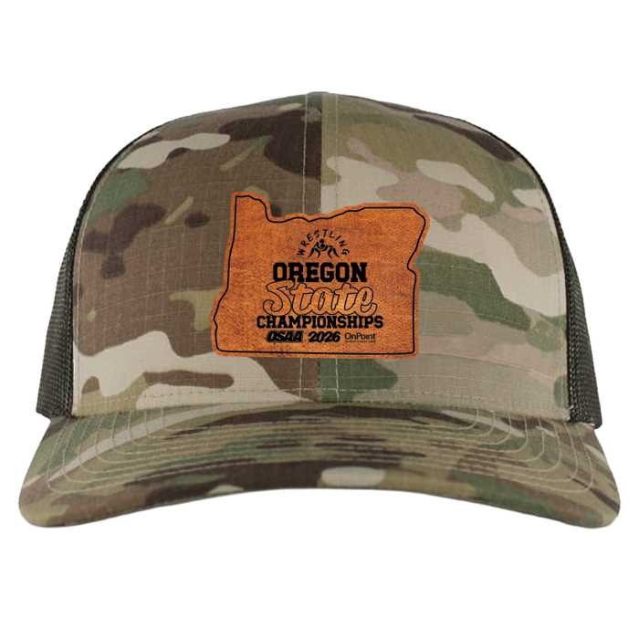 Trucker Hat - OSAA 2026 State Wrestling - Camo