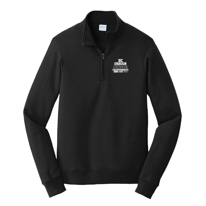 1/4 Zip - OSAA 2025 State Cross Country - Black