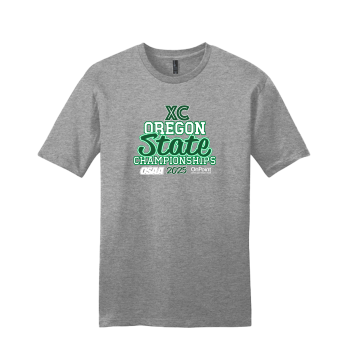 Short Sleeve - OSAA 2025 State Cross Country - Grey Frost