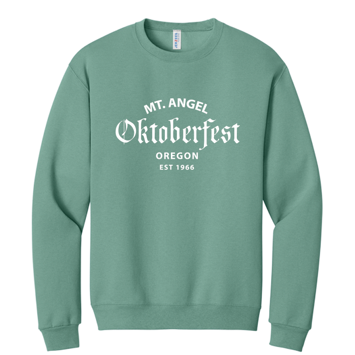 Mt. Angel Oktoberfest 2026 - Crewneck - Sage